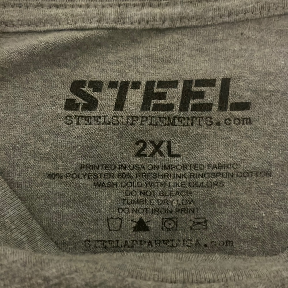 Classic steel logo tee - Picture 2 of 6